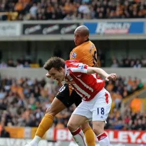 Wolverhampton Wanderers vs Stoke City Showdown: Iwelumo vs Whitehead (April 11, 2010) - Premier League Battle