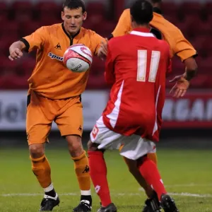 Wolverhampton Wanderers Zoltan Szeiesi in Action against Crewe Alexandra: Pre-season Friendly