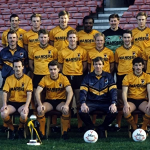 Wolves team 1988. Back row Steve Bull, Nicky Clarke, Gary Bellamy, Flyd Streete