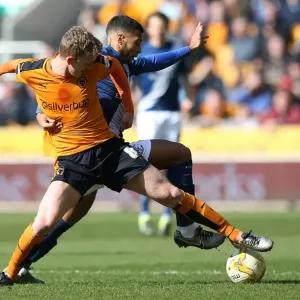 Wolves vs Birmingham City: Intense Battle Between David Davis and George Saville