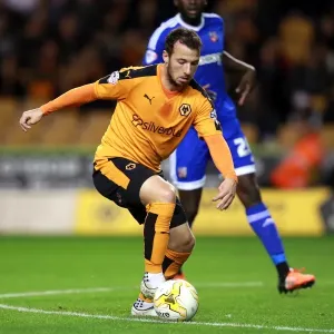 Wolves vs Brentford: Adam Le Fondre at Molineux in Sky Bet Championship Wolves vs Brentford: Adam Le Fondre at Molineux in Sky Bet Championship