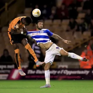 Wolves vs. Queens Park Rangers Print: Intense Midfield Battle Wolves vs. Queens Park Rangers Print: Intense Midfield Battle