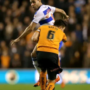 Wolves vs Reading: Intense Aerial Battle Between Danny Batth and Hal Robson-Kanu (Sky Bet Championship, 2014-15) Wolves vs Reading: Intense Aerial Battle Between Danny Batth and Hal Robson-Kanu (Sky Bet Championship, 2014-15)