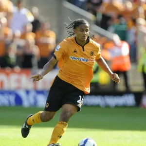 Wolves vs West Ham United: Michael Mancienne in Action at Molineux (2009) - Premier League Showdown Wolves vs West Ham United: Michael Mancienne in Action at Molineux (2009) - Premier League Showdown