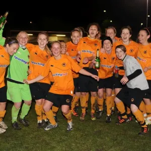 Wolves Women Celebrate Championship Win in Midland Women's Combination League