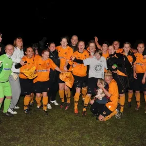 Wolves Women Celebrate Midland Womens Combination League Championship Win