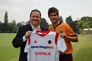 Andrew Surman Prints: Andrew Surman: A Former Midfield Glory for Wolverhampton Wanderers