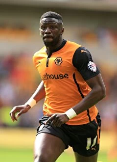 Images Dated 10th August 2014: Bakary Sako in Action: Wolverhampton Wanderers vs Norwich City - Sky Bet Championship at Molineux