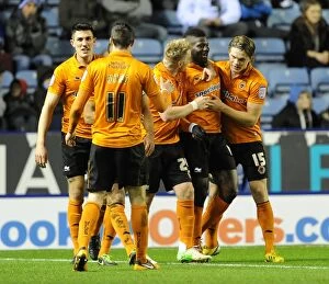 Images Dated 31st January 2013: Bakary Sako's Equalizer: Wolverhampton Wanderers vs Leicester City in Championship