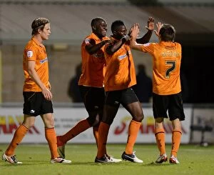 Images Dated 30th August 2012: Capital One Cup - Second Round - Northampton Town v Wolverhampton Wanderers - Sixfields Stadium