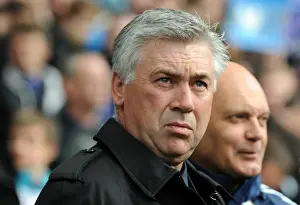 Chelsea V Wolves Prints: Carlo Ancelotti vs. Wolverhampton Wanderers: Chelsea vs