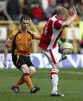 Images Dated 14th March 2009: Championship Showdown: Foley vs Bailey - Wolverhampton Wanderers vs Charlton Athletic (March 14)
