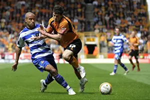 Matches 08-09 Prints: Championship Showdown: Jarvis vs Chambers at Molineux