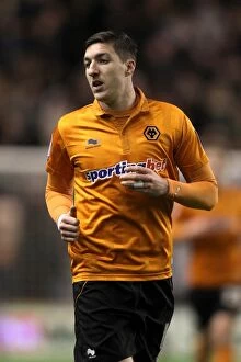 Images Dated 8th December 2012: Championship Showdown at Molineux: Steven Ward in Action - Wolverhampton Wanderers vs Birmingham