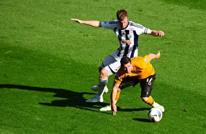 West Bromwich Albion V Wolves Prints: Clash of the Midlands: Brunt vs