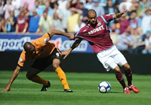 Wolves V West Ham United Prints: Clash at Molineux: Henry vs. Dyer - Premier League Showdown (Wolves vs)