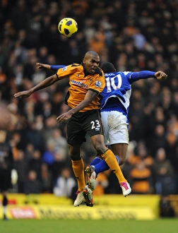 Clash at the Stadium: Ronald Zubar vs. Cameron Jerome - Wolverhampton Wanderers vs. Birmingham City, Barclays Premier League