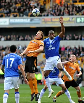 Clash of Titans: Berra vs. Distin - Wolverhampton Wanderers vs. Everton (2010), Barclays Premier League