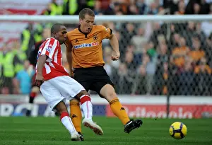 Stoke V Wolves Prints: Clash of Titans: Berra vs Fuller - Stoke vs Wolverhampton Wanderers