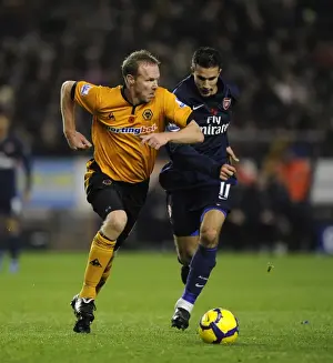 Clash of Titans: Jody Craddock vs Robin van Persie - Wolverhampton Wanderers vs Arsenal in the Barclays Premier League