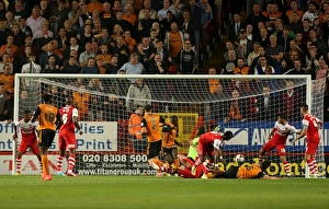 Framed Print : Danny Batth Scores First Goal for Wolves: Sky Bet Championship Thriller vs Charlton Athletic Framed Print : Danny Batth Scores First Goal for Wolves: Sky Bet Championship Thriller vs Charlton Athletic