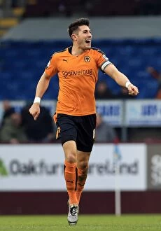 Images Dated 19th March 2016: Danny Batth's Goal: Wolverhampton Wanderers Strike First in Sky Bet Championship Match vs Burnley