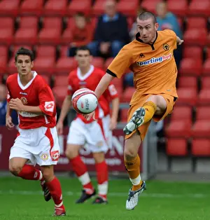 Season 2009-10 Prints: Dave Jones Leads Wolverhampton Wanderers in Pre-Season Friendly against Crewe Alexandra