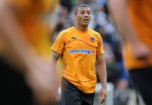 Notts County v Wolves Collection: David Davis in Action: Wolverhampton Wanderers vs Notts County - Pre-Season Clash