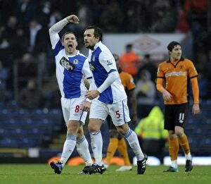 Images Dated 4th December 2010: David Dunn's Stunner: Blackburn Rovers Edge Ahead 1-0 Against Wolverhampton Wanderers