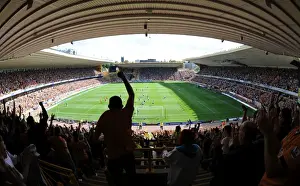 Wolves V Fulham Prints: David Edwards Decisive Strike: 2-0 Wolves Overpower Fulham (Premier League)