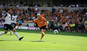 David Edwards Scores the Second Goal: Wolverhampton Wanderers Lead 2-0 vs. Fulham (Barclays Premier League)