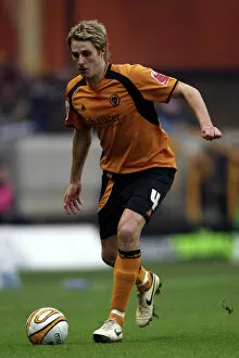 Images Dated 10th January 2009: David Edwards, Wolves vs Preston North End, 10 / 1 / 09