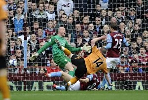 Images Dated 20th March 2010: David Jones Game-Changing Goal: Wolverhampton Wanderers Edge Aston Villa 1-2 in Premier League