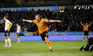 David Jones Scores the Opener: Wolverhampton Wanderers Lead Against Tottenham Hotspur in Barclays Premier League