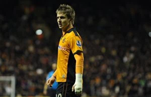 Images Dated 10th November 2010: Determined Strike: Kevin Doyle Scores for Wolverhampton Wanderers Against Arsenal in the Barclays