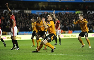Wolves Prints: Disbelief: Sam Vokes Close-Range Miss vs