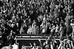 Emlyn Hughes and Wolverhampton Wanderers Team Celebrate League Cup Victory, 1974