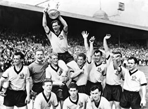 The 40's - 60's Gallery: FA Cup Final Victory, Wolves vs Blackburn, Slater & Trophy