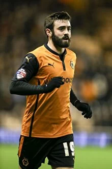 Images Dated 13th January 2015: FA Cup Third Round Replay: Wolverhampton Wanderers vs Fulham - Jack Price's Action-Packed