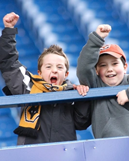 Images Dated 16th March 2009: Fans - Sheffield Wednesday vs Wolves