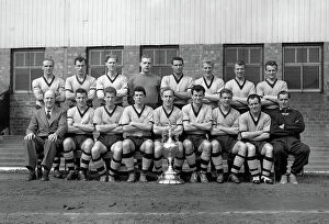 Billy Wright Collection: First Division Championship Winning Squad