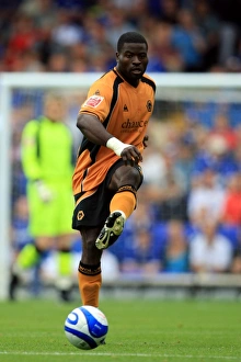 George Elokobi Gallery: George Elokobi, Ipswich Town vs Wolves, 23 / 8 / 08