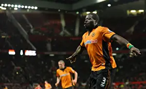 Man United V Wolves (Cup) Prints: George Elokobi's Dramatic Equalizer: Manchester United vs