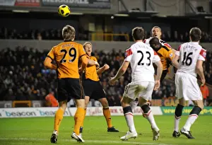 Wolves V Manchester United Prints: George Elokobi's Dramatic Equalizer: Wolverhampton Wanderers vs Manchester United
