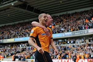 Wolves v West Bromwich Albion Collection: Guedioura's Brace: Wolverhampton Wanderers 2-0 West Bromwich Albion