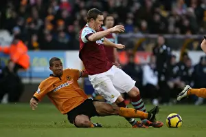 Wolves V Burnley Prints: Intense Battle: Henry vs McDonald - Wolves vs Burnley