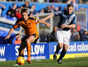 Sky Bet Championship - Birmingham City V Wolves - St. Andrew's Prints: Intense Rivalry: Wolves vs Birmingham City - A Battle for Supremacy in the Sky Bet Championship
