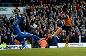 Sky Bet Championship - Leeds United V Wolves - Elland Road Prints: James Henry Scores First Goal: Wolverhampton Wanderers at Elland Road (Sky Bet Championship vs)