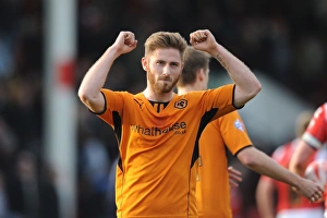 Sky Bet League One : Walsall V Wolves : Banks's Stadium : 08-03-2014 Prints: James Henry's Triumphant Moment: Wolverhampton Wanderers Secure Sky Bet League One Victory over Walsall