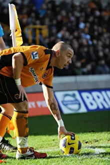 Framed Print : Jamie O'Hara in Action: Wolverhampton Wanderers vs Blackpool - Barclays Premier League Soccer Framed Print : Jamie O'Hara in Action: Wolverhampton Wanderers vs Blackpool - Barclays Premier League Soccer